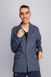 Blazer unisex Andrea Bocelli - Linea adaptada