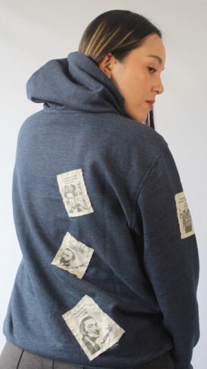 NUEVO HODDIE UNISEX SALVADOR DALI - COLECCION BLUE STARS